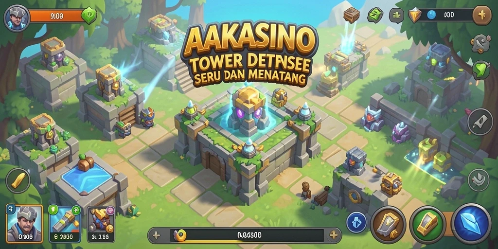 Pengalaman seru dalam gameplay Tower Defense AAKASINO.