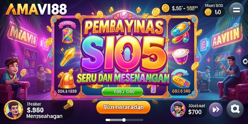 Tampilan permainan slot seru dengan grafis yang menakjubkan.