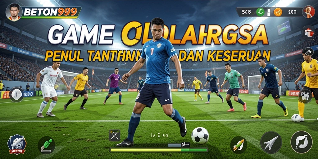 Tangkapan layar game BETON999 menunjukkan aksi olahraga seru dan dinamis.