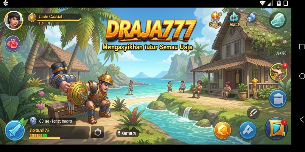 Tampilan menarik dari gameplay DRAJA777 yang seru dan mengasyikkan.