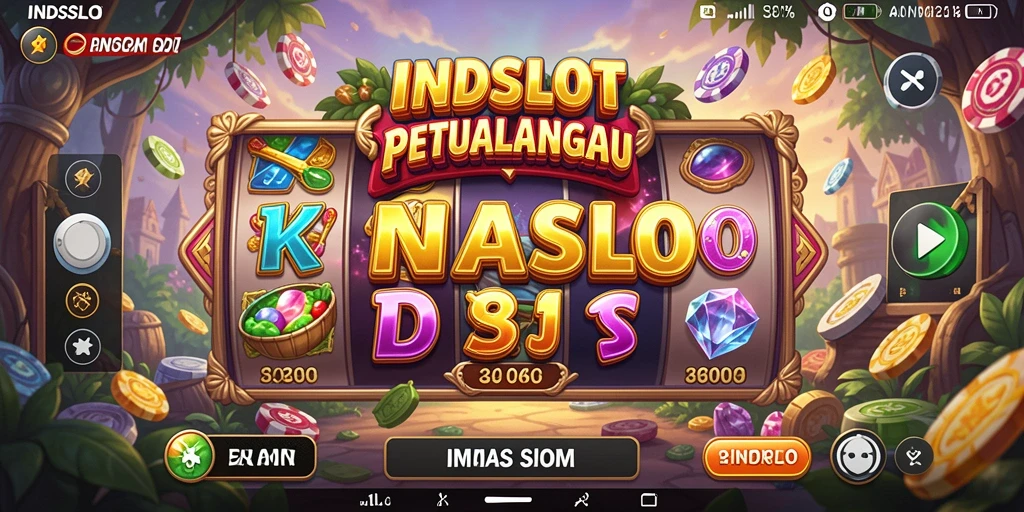 Tampilan gameplay <strong>INDSLOT</strong> dengan slot menarik dan grafik yang memukau.