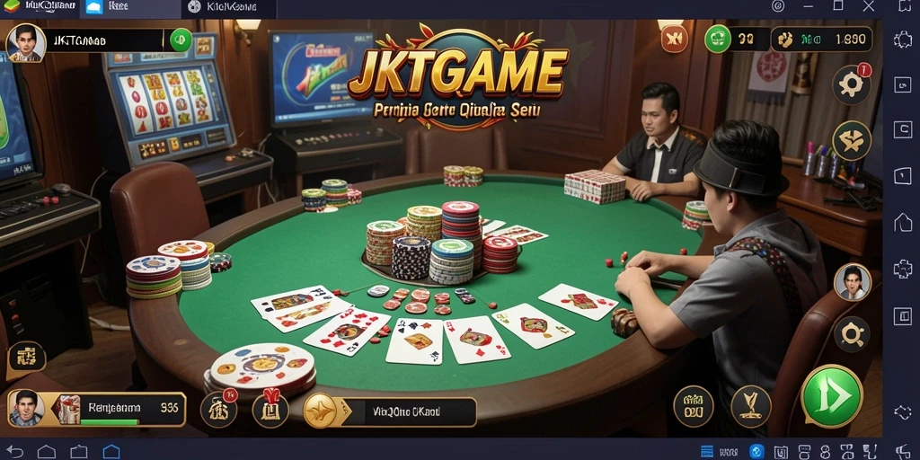 Tampilan gameplay QiuQiu yang menarik dan seru.