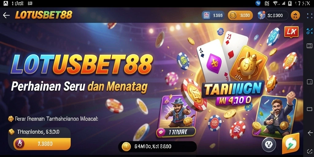 Tampilkan gameplay seru dan menantang di LOTUSBET88.