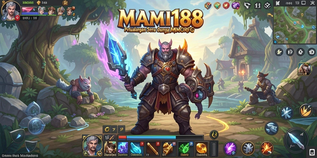 Tampilan gameplay <strong>MAMI188</strong> yang mendebarkan dalam petualangan MMORPG.
