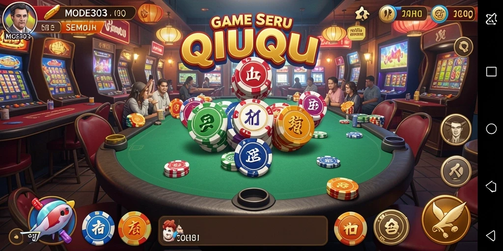 Screenshot gameplay seru dari MODE303 QiuQiu.