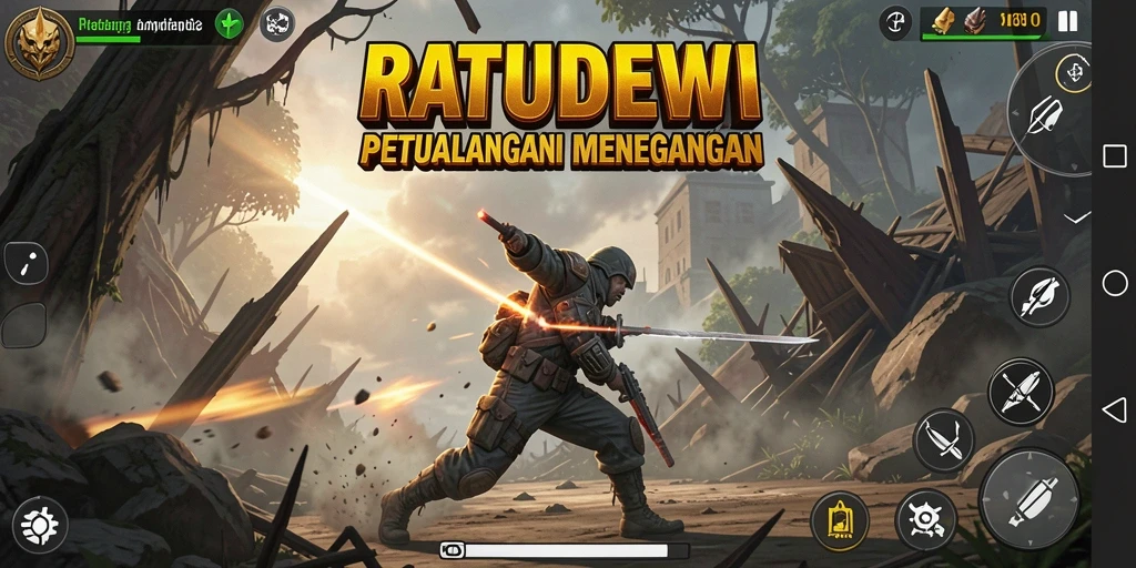 Tampilan seru aksi pertempuran dalam RATUDEWI.