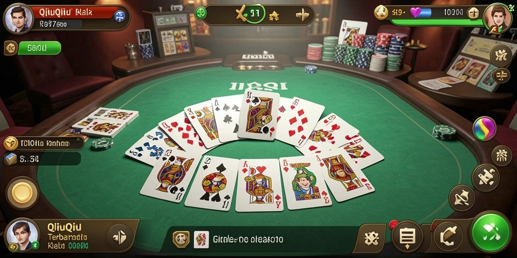 Screenshot gameplay QiuQiu yang seru dan mengasyikkan.