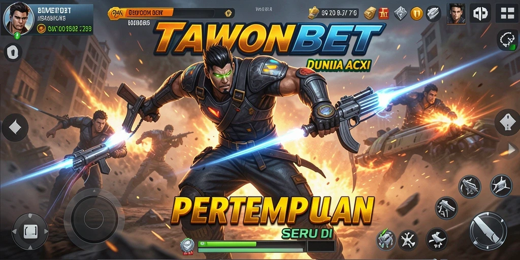 Gameplay seru TAWONBET dengan pertarungan yang intens.
